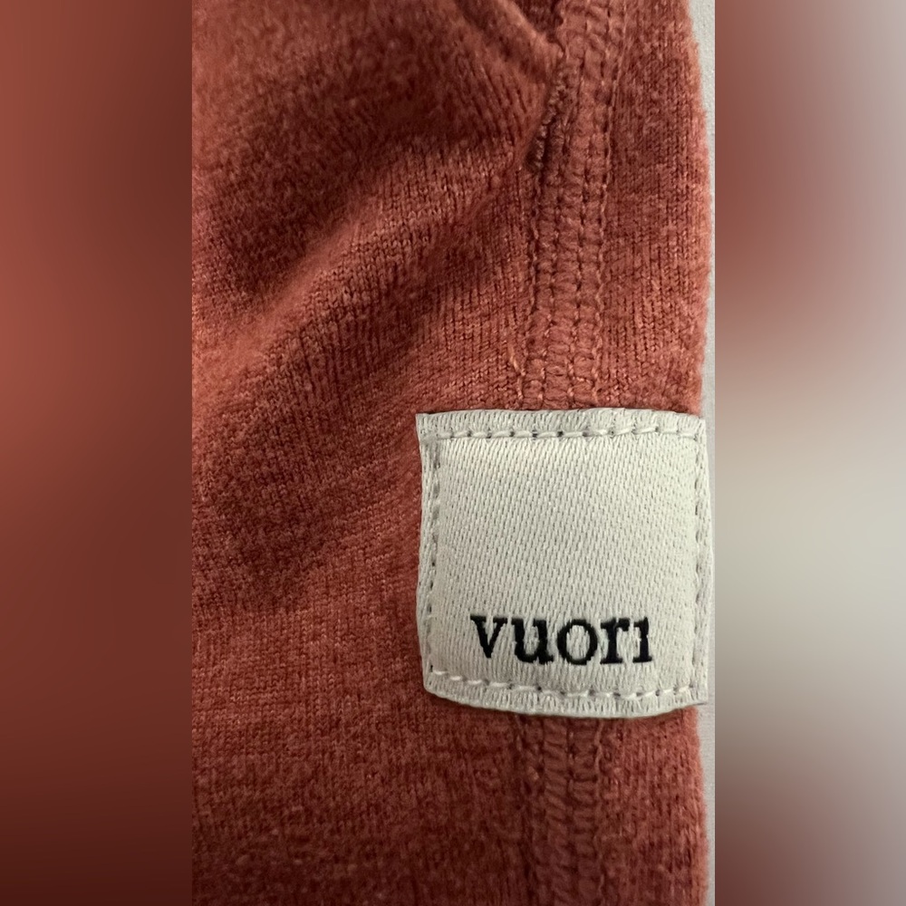 Vuori Performance Joggers XS Rust Orange Athleisure Lounge Sweatpants - Picture 4 of 7